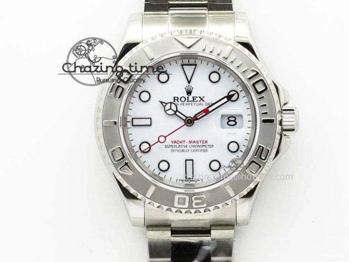 ARF on 1:1 Bracelet Best SH3135 116622 Edition Blue Dial SS Yacht-Master 0115